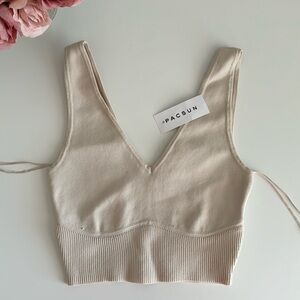 PacSun Cream Tank